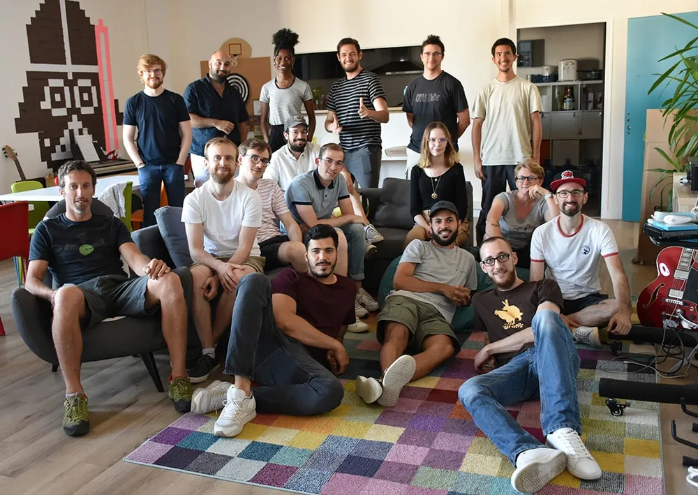 L'équipe Yes We Dev au complet